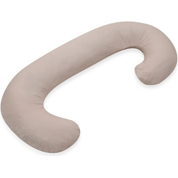 New Baby Univerzální kojící polštář ve tvaru C cappuccino