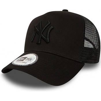 New Era Clean Trucker New York Yankees 9FORTY Black Snapback černá černá