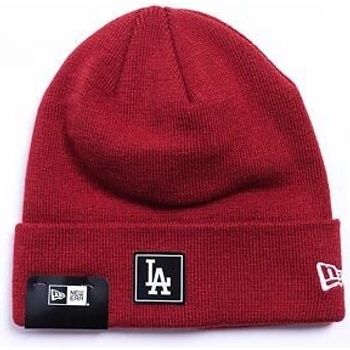 New Era Kulich MLB Team Cuff Beanie Los Angeles Dodgers Red Team Color