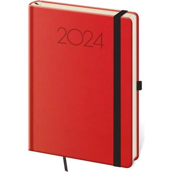 New Praga A5 Denní 2025 červený