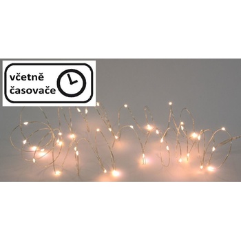 Nexos 64193 Vánoční LED osvětlení 4 m 40 LED teplá bílá