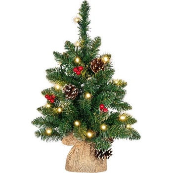 Nexos 65868 Vánoční stromek s osvětlením 45 cm 20 LED