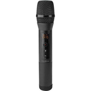 NGS SINGER AIR Mikrofon bezdrátový pro karaoke 6 3mm jack černý SINGERAIR