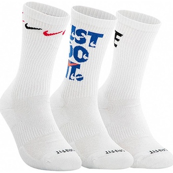 Nike -3 PACK EVERYDAY PLUS CUSH CREW-WHITE/WHITE/WHITE 2025
