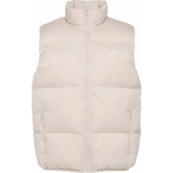 Nike CLUB PUFFER pánská vesta béžová