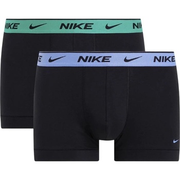Nike Everyday Cotton Stretch Brief 2P Oranžový, Růžový, Černý