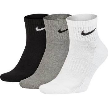 Nike Everyday Cushioned 3 PACK Šedá