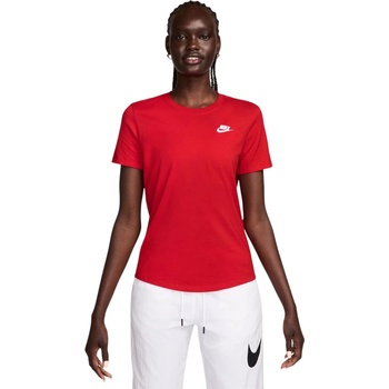 Nike NSW CLUB SS TEE W DX7902-657 červené