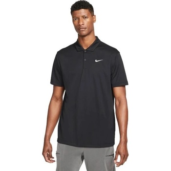 Nike Polo tričko Court solid černá