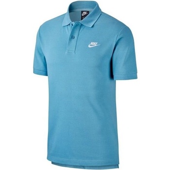 Nike polo triko men Mtachip Pique Polo blue modrá