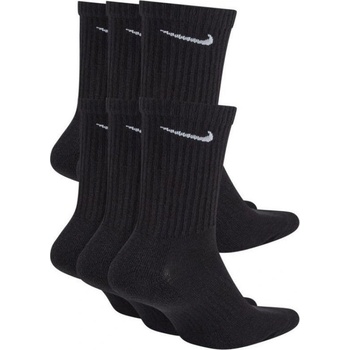 Nike ponožky Everyday cushion crew training ČERNÁ