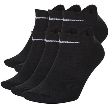 Nike ponožky Everyday Lightweight No Show 3 pack 010BlackWhite