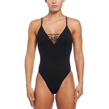 Nike Sneakerkini dámské jednodílné plavky černá