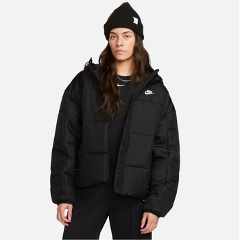 Nike Sportswear Classic Puffer Women's Therma-FIT Loose Hooded Jacket Black
