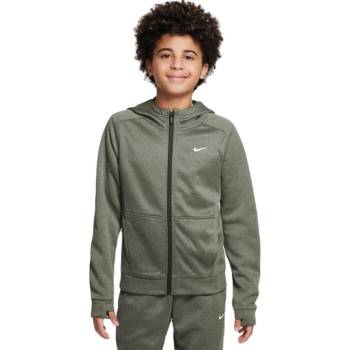 Nike Therma-FIT Full-Zip Hoodie cargo khaki/white