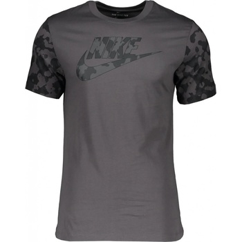 Nike tričko Sportswear Futura Club Iron Grey Šedá