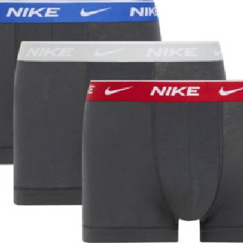 Nike trunk 3pk-everyday cotton stretch 0000KE1008-EWQ Černá