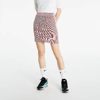 Nike W NSW Air Skirt Rib vínová / růžová