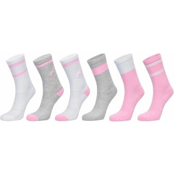 Nike Y EVERYDAY CSH CREW 6P dětské ponožky šedá