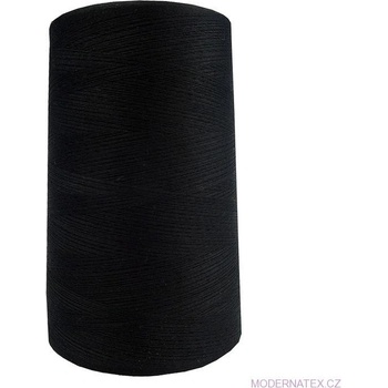 Nitě VIGA 120 do overloků 5000m barva černá 1627