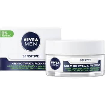 Nivea Men Sensitive hydratační pleťový krém pro muže pro citlivou pleť 50 ml