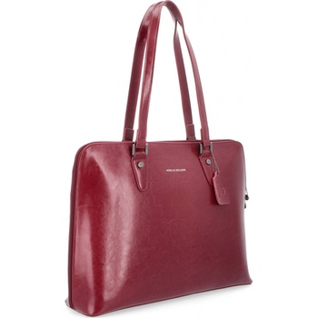 Noelia Bolger kabelka přes rameno tmavě NB 0057 TCV červená