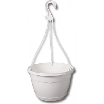 Nohel Garden květináč závěsný TEKU s podmiskou plastový terakota 25 cm