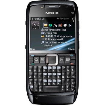 Nokia E71 Black Steel