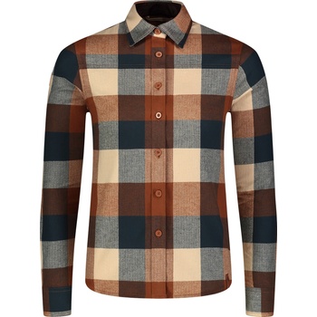 Nordblanc Dámská flanelová košile HALCYON NBSSL8244 HNĚDÁ