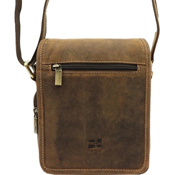 Nordee pánské crossbody MSD-02 GM10 HUNTER hnědá