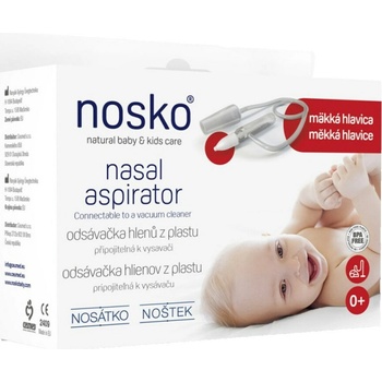Nosátko nosní odsávačka plast měkká hlavice