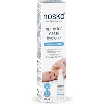 Nosko Sprej na nosní hygienu izotonická mořská voda 100 ml