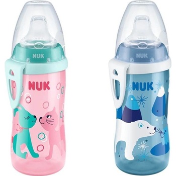 NUK FC LÁHEV PP ACTIVE CUP SI PÍTKO holka 300 ML