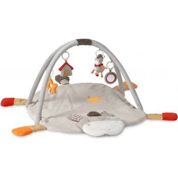 Nuk HAPPY FARM 3 D Deka na hraní Šedá