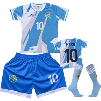 Numberoplus dětský fotbalový dres + fotbalové ponožky - Argentina AFAA Lionel Messi.10