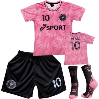 Numberoplus dětský fotbalový dres + fotbalové ponožky Inter Miami - Lionel Messi