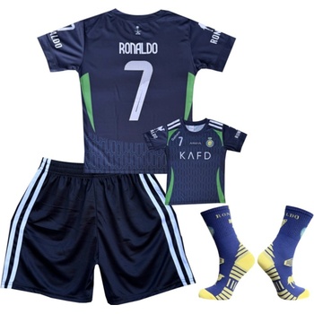 Numberoplus dětský fotbalový dres + fotbalové ponožky Ronaldo Al Nassr - Cristiano Ronaldo CR7