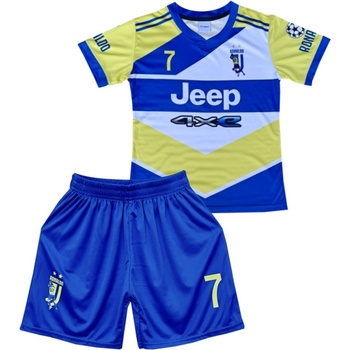 Numberoplus dětský fotbalový dres Komplet Juventus Cristiano Ronaldo CR7