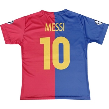 Numberoplus dětský fotbalový dres tričko FC Barcelona domácí Retro - Messi