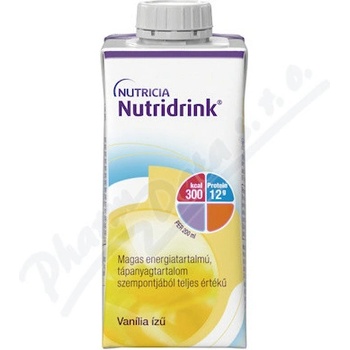 NUTRIDRINK S PŘÍCHUTÍ VANILKOVOU POR SOL 24X200ML