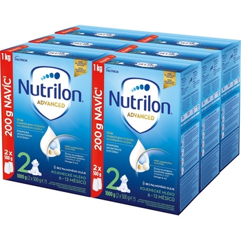 Nutrilon 2 Advanced DUO balení 6 x 1 kg