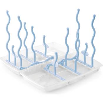 Nuvita skládací stojan na láhve Pastel Blue