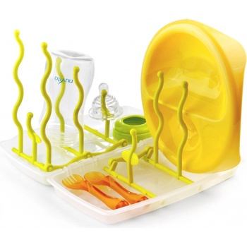 Nuvita Skládací stojan na láhve růžová