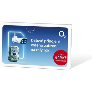 O2 Roční datové připojení 15GB