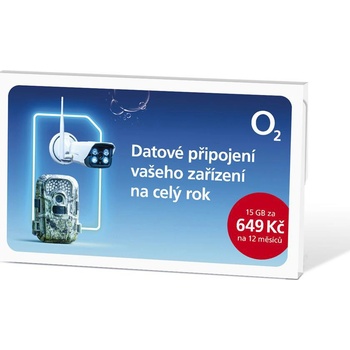 o2 Roční datové připojení 15GB