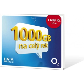 O2 Roční datové připojení 1TB