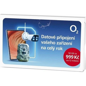 O2 Roční datové připojení 50 GB