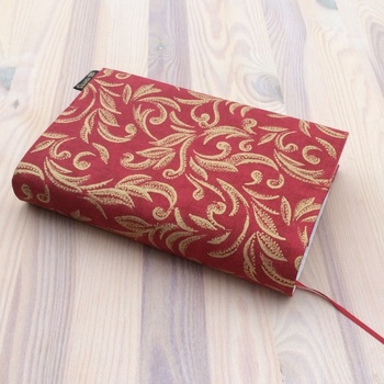 Obal na knihu Zlatý vzor na červené