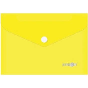 Obal s patentkou PP/A6, průhledný/žlutý 446092