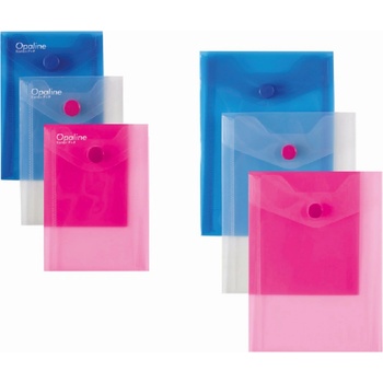 Obálka plastová s drukem A6, růžové